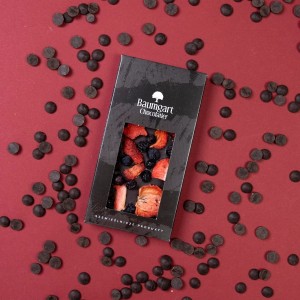 Czekolada deserowa z truskawką i aronią liofilizowaną - classic 100 g