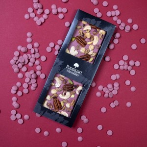 Czekolada Ruby z orzechami - premium