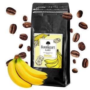 Kawa Smakowa Bananowa ziarnista 1 kg 100% Arabica