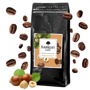 Kawa Smakowa Orzechowa ziarnista 1 kg 100% Arabica