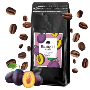 Kawa Smakowa Śliwkowa ziarnista 1 kg 100% Arabica